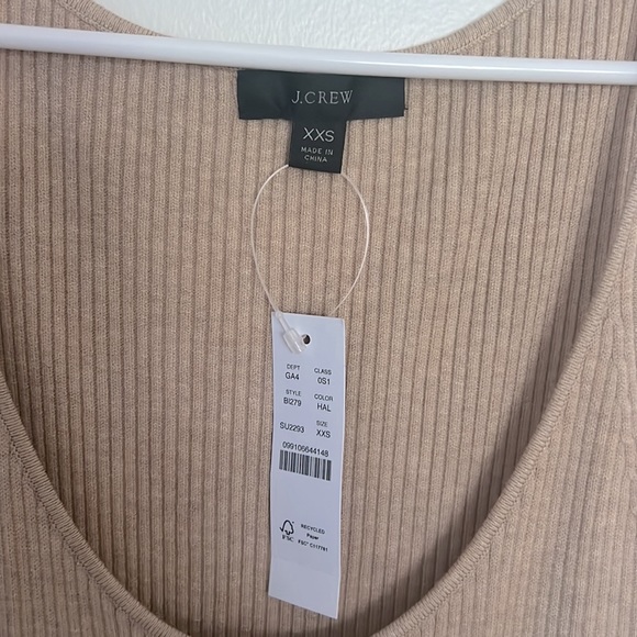 J. Crew Ribbed Dress - Picture 2 of 2